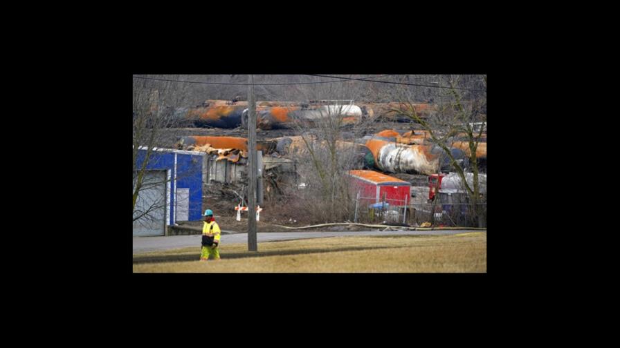 Reanudarán envío de desechos del descarrilamiento de Ohio