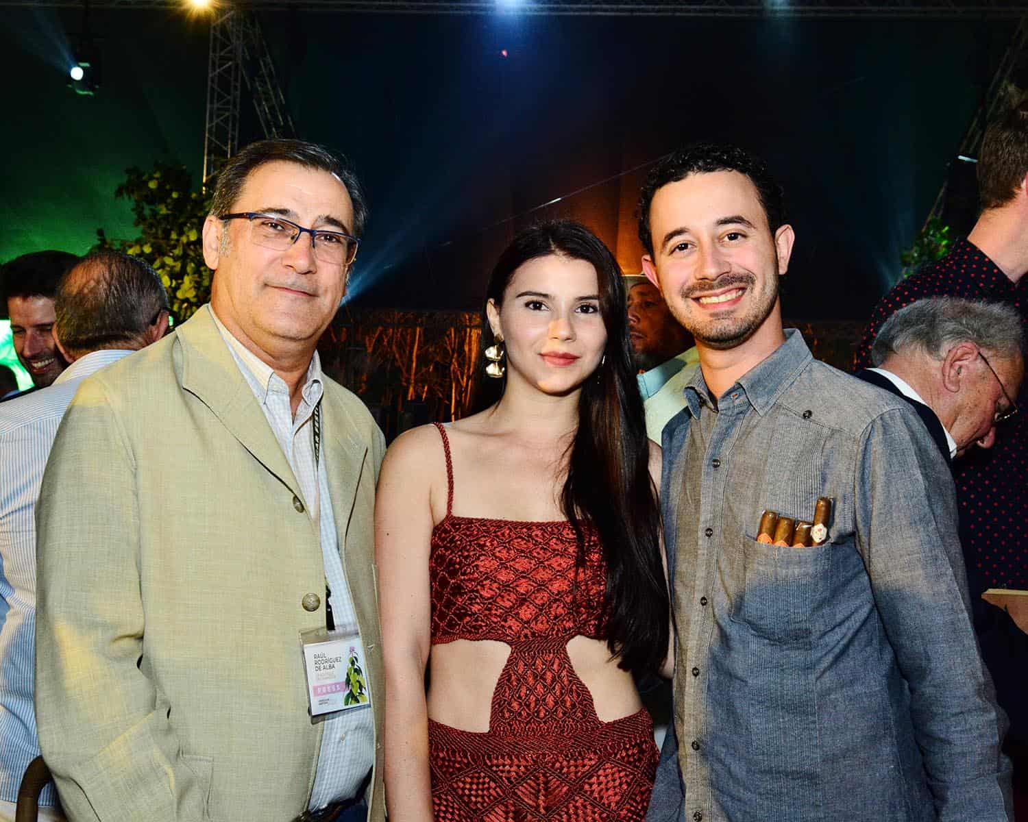 Raúl Rodríguez, Leticia Kelner y Klaas Kelner.