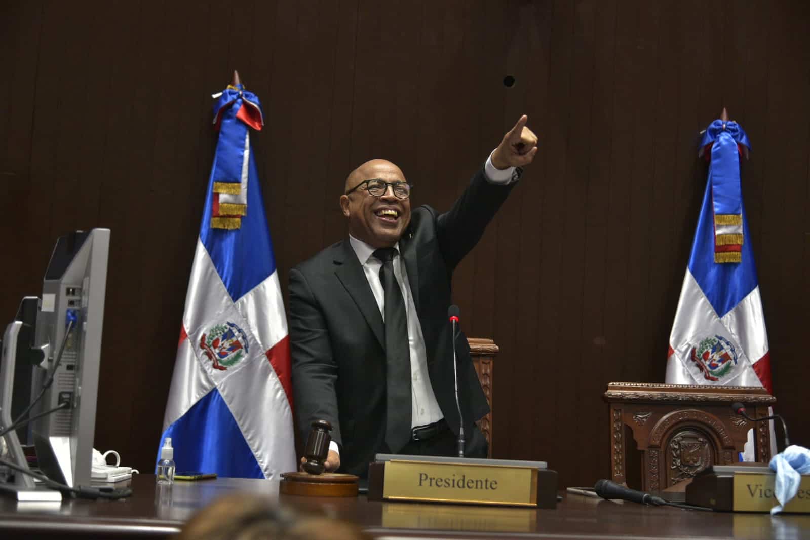 Presidente de la Cámara de Diputados, Alfredo Pacheco. 