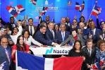 Dominicanos celebran independencia con campanada en Nasdaq y otros eventos