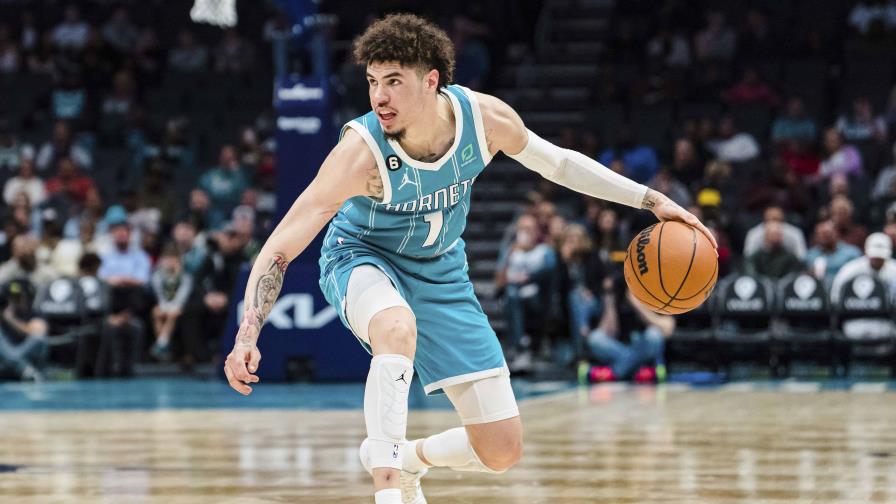 VIDEO | Ball se fractura en triunfo de Hornets ante Pistons