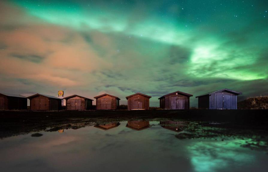 Las auroras boreales colorean los cielos de Centroeuropa