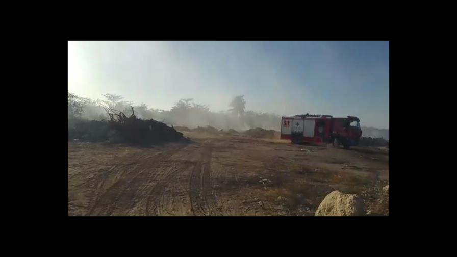El vertedero improvisado de Bávaro ha sido incendiado ya nueve veces