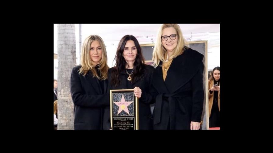 Courteney Cox desvela su estrella en el Paseo de la Fama de Hollywood