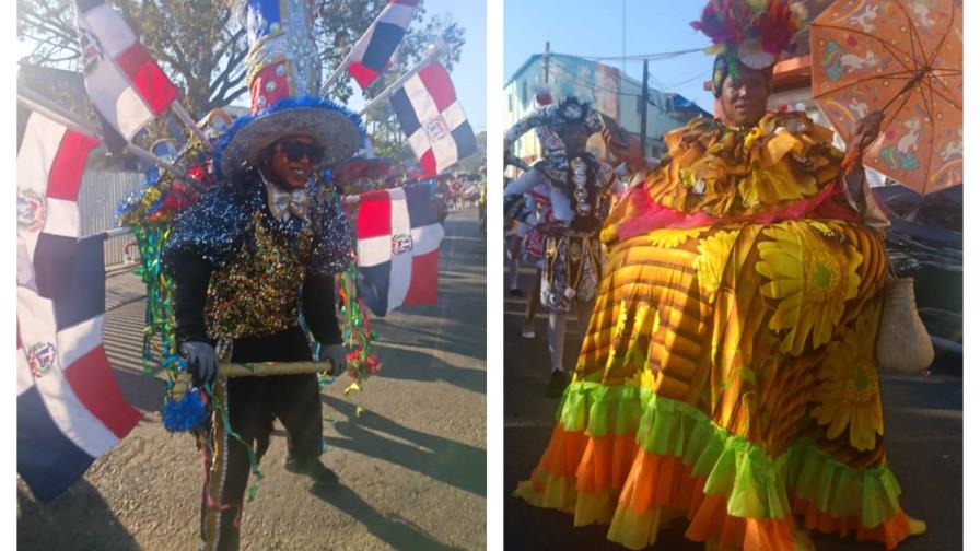 Primer Carnaval Turístico de Monte Plata: vistosas comparsas, coreografía identitaria y diseños en fantasía