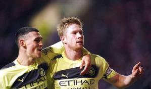 Foden brilla con el City que avanza en Copa FA