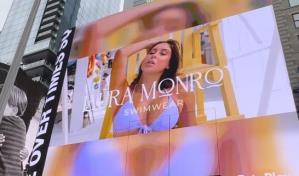 Modelo colombiana present&oacute; su marca de bikinis en la Semana de la Moda de NY