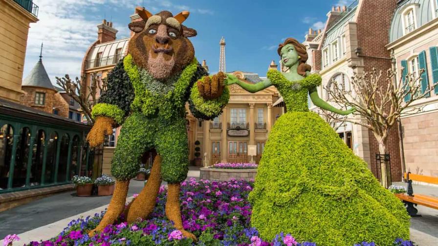 La primavera se adelanta en el festival de flores del parque Epcot de Disney La primavera se adelanta en el festival de flores del parque Epcot de Disney