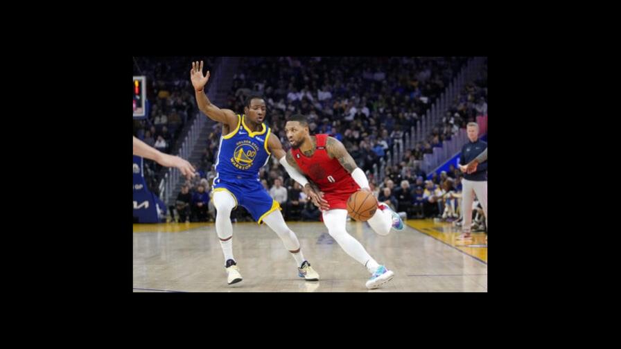 Poole y Thompson guían la remontada de Warriors ante Blazers Poole y Thompson guían la remontada de Warriors ante Blazers