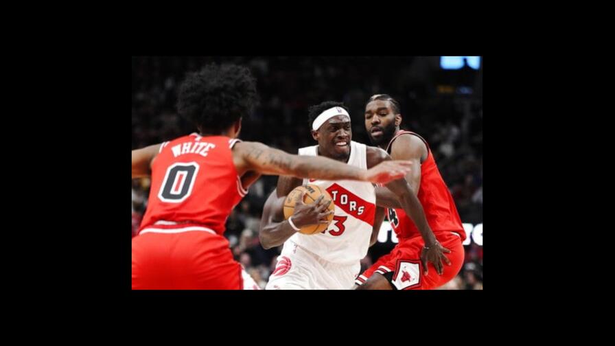 Raptors vencen a Bulls; logran 8va victoria en 10 partidos