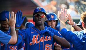 El swing de Ronny Mauricio es incuestionable, su defensa es lo que preocupa