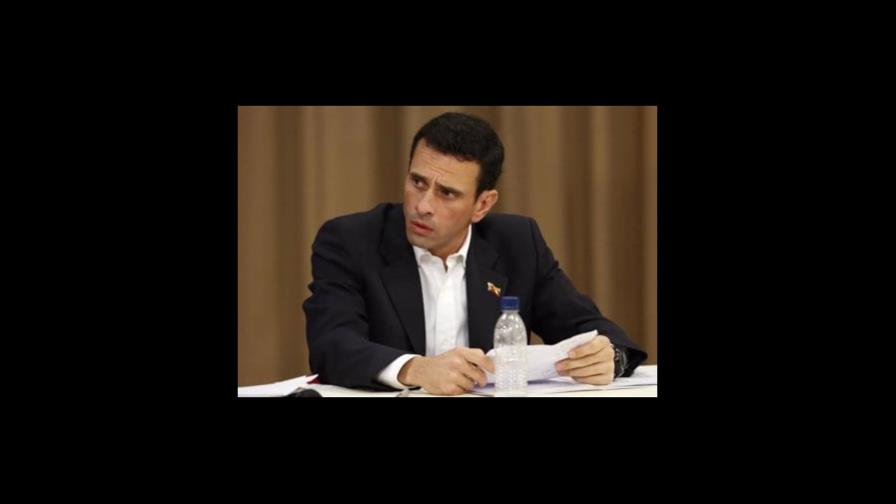 Primero Justicia anuncia a Henrique Capriles como candidato para las primarias de la oposición venezolana Primero Justicia anuncia a Henrique Capriles como candidato para las primarias de la oposición venezolana