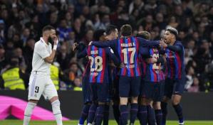 Barcelona gana en casa del Madrid en Copa del Rey