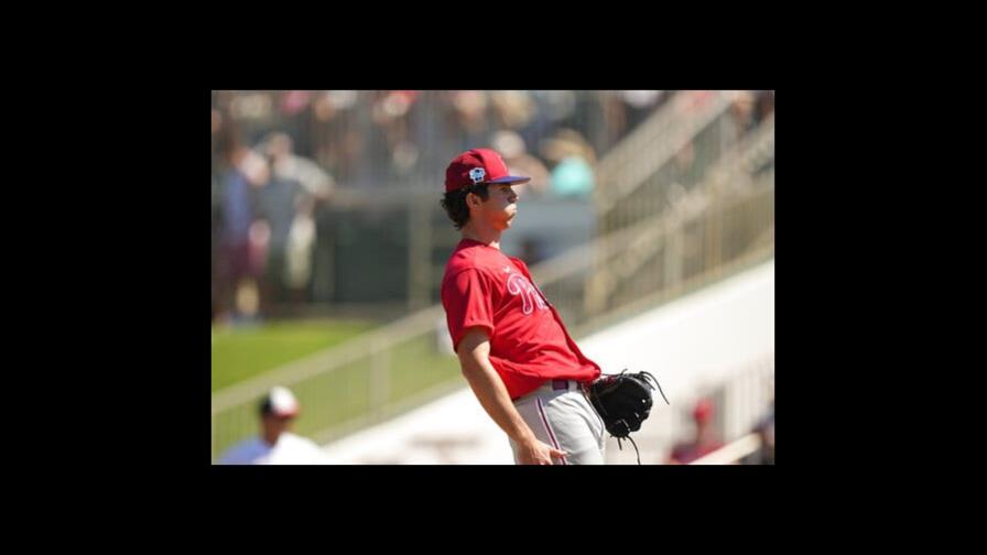 Painter, prospecto de Filis, deslumbra en pretemporada de la MLB