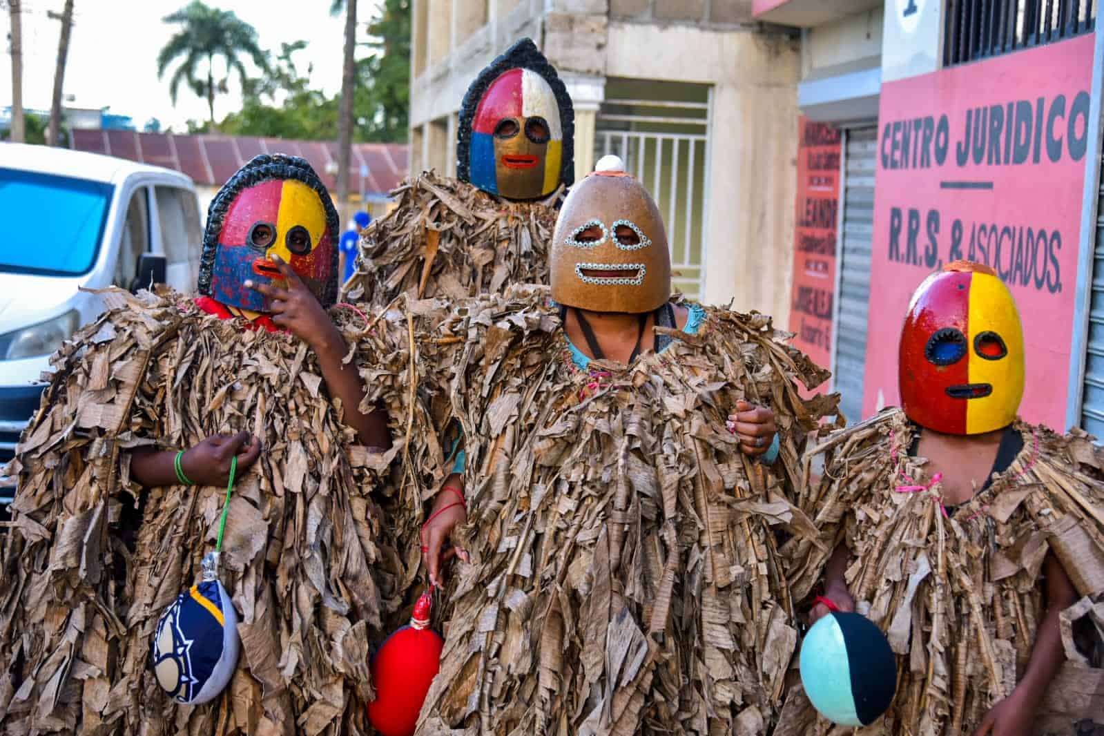 Los tradicionales platanuses de Cotuí.