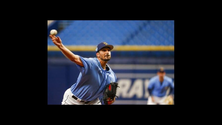 Eflin da buena primera impresión con los Rays Eflin da buena primera impresión con los Rays