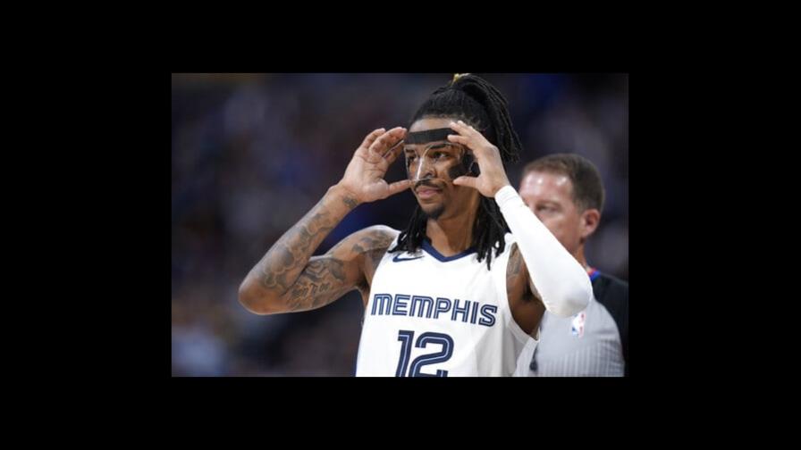 Morant fuera 2 juegos, NBA investiga video con arma de fuego Morant fuera 2 juegos, NBA investiga video con arma de fuego