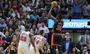 Knicks siguen encendidos; superan al Heat