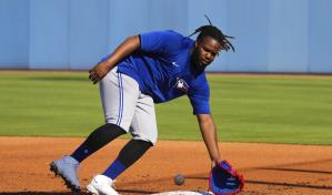 Guerrero Jr., sobre lesión: No es nada serio, nada alarmante, me siento mejor