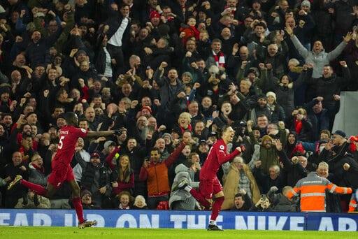 Liverpool humilla al Man United con goleada