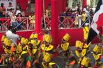 Las comparsas infantiles dan inicio al Desfile Nacional de Carnaval