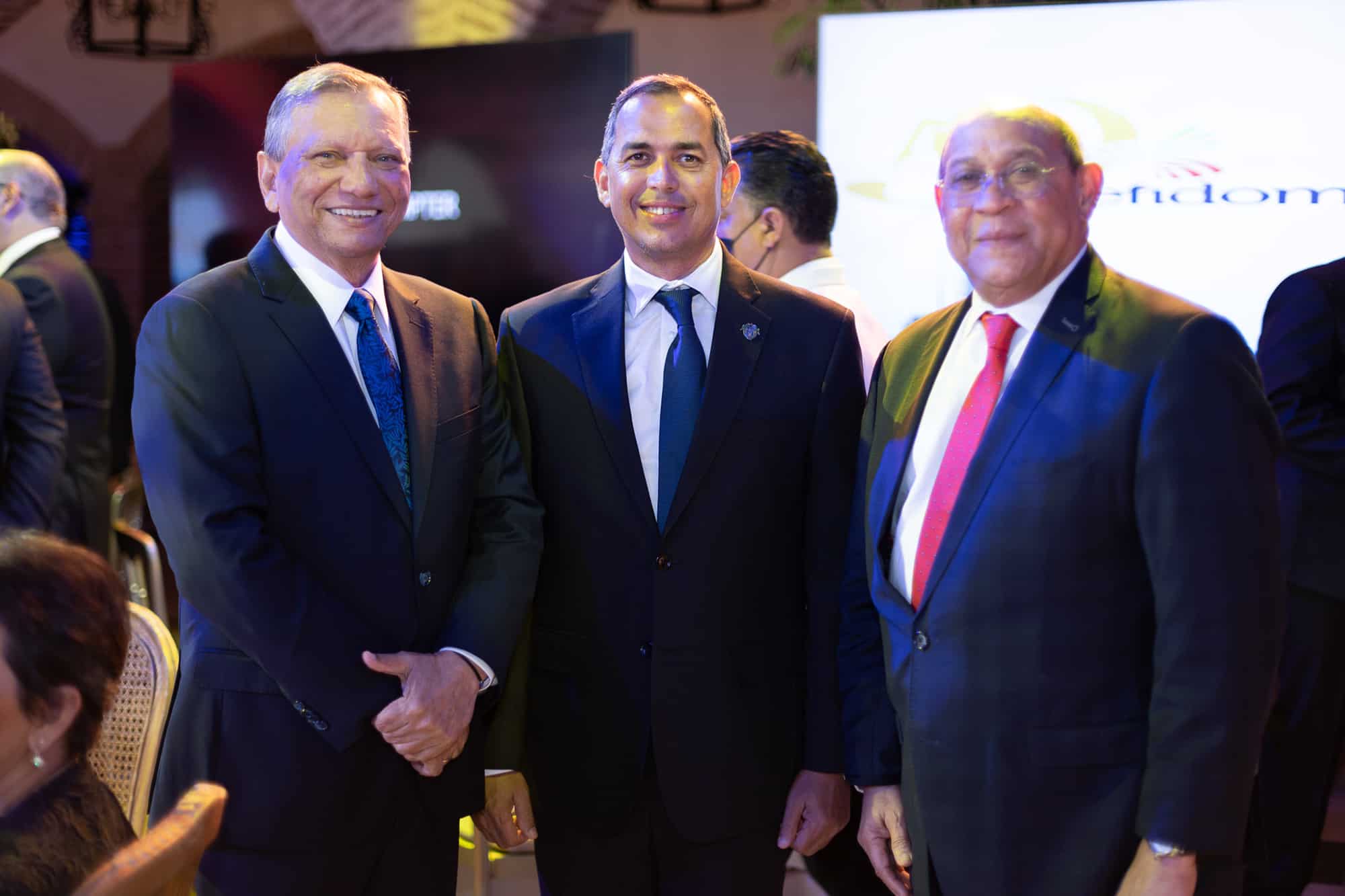 Leonardo Aguilera, Osvaldo Rodriguez y Rafael Santos.