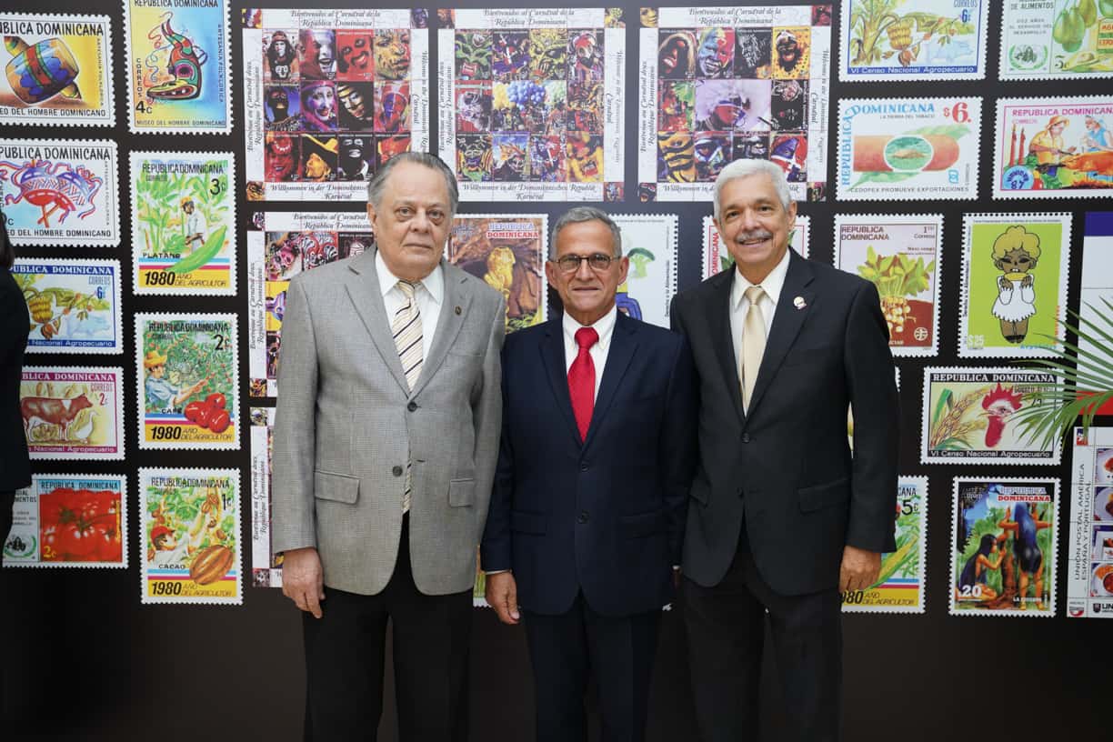 Augusto Peignand, Alejandro Vignieri y José Manuel Henríquez.