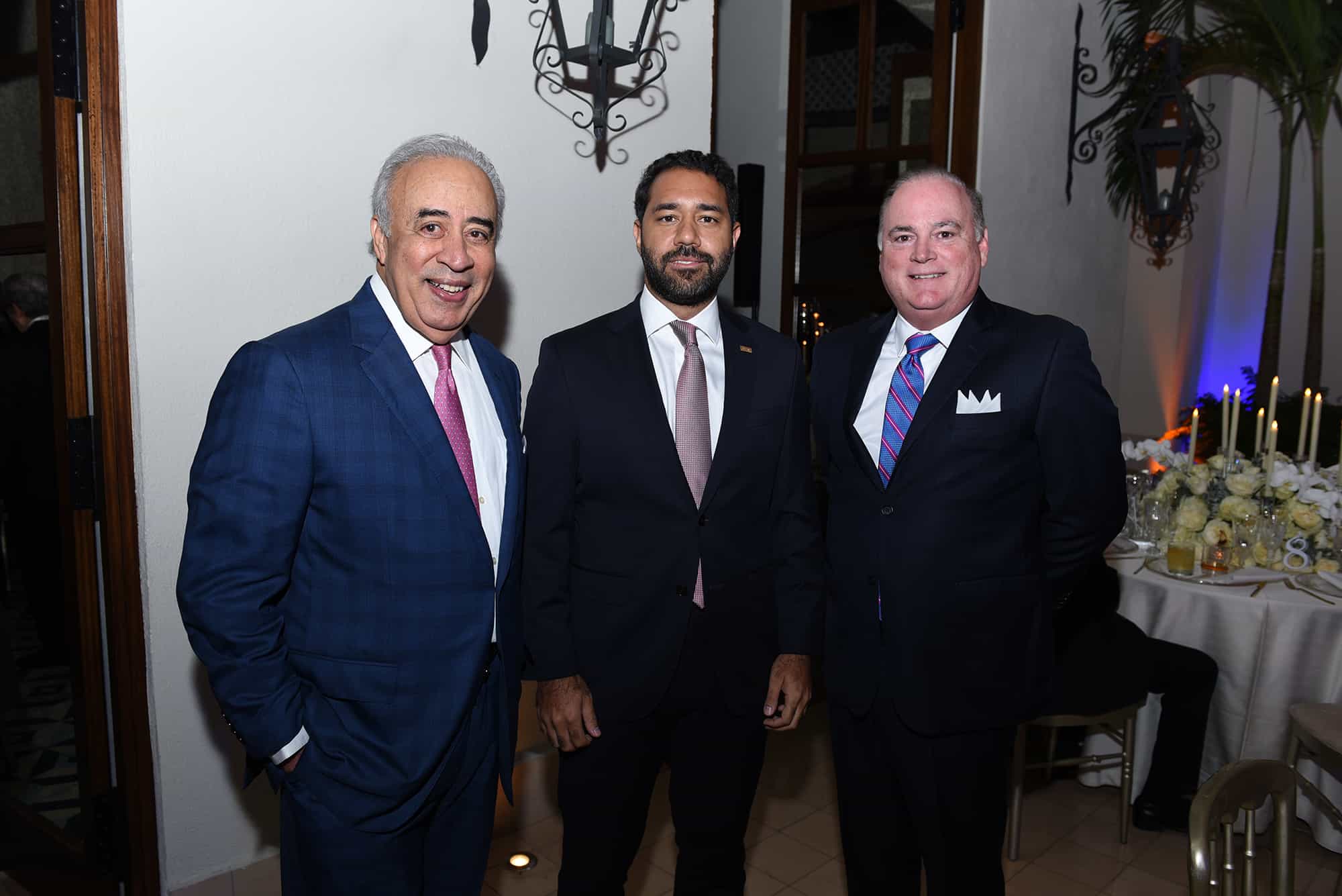 Felito Garciga, Persio Maldonado y Alejandro Peña.