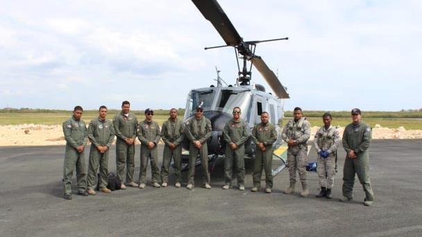 Así son los helicópteros que usó la Fuerza Aérea para sofocar incendio en Valle Nuevo