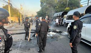 Se registran disturbios durante huelga por 48 horas en Licey