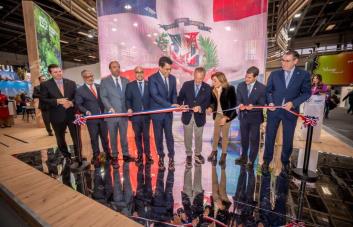 Llegó el momento de recuperar el mercado alemán, dice Collado al inaugurar estand de RD en Berlín