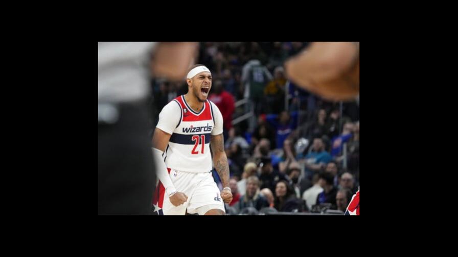 Gafford da a Wizards victoria sobre Pistons Gafford da a Wizards victoria sobre Pistons