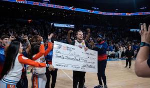 Fanático del Thunder se gana un premio de 20 mil dólares y anuncia en qué lo invertirá