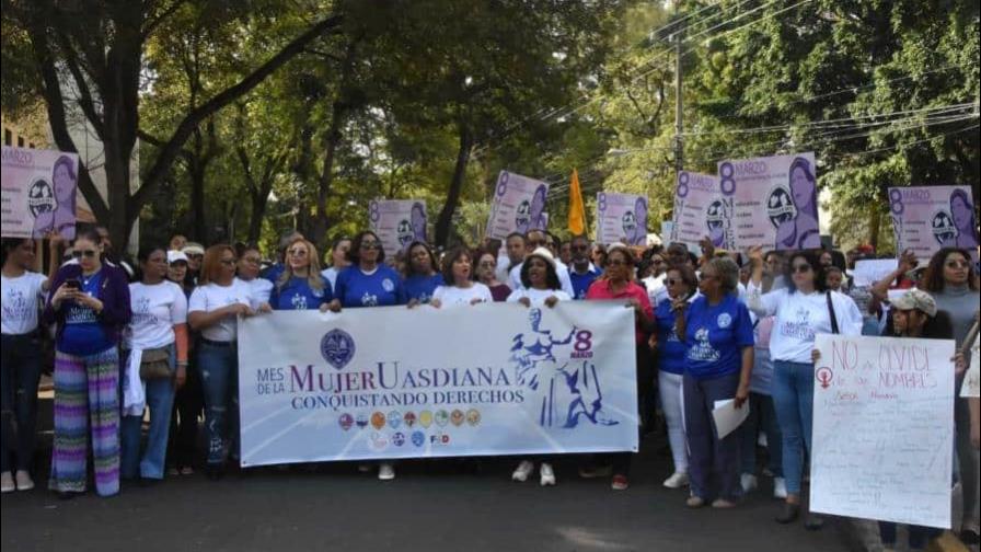 Los movimientos feministas se manifiestan en República Dominicana