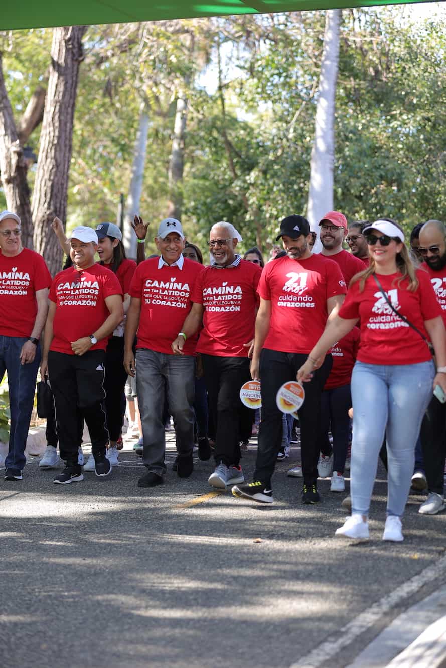 Caminata Alerta Roja por el corazo´n.