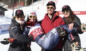 Shiffrin establece récord en Copas del Mundo con 87 triunfos