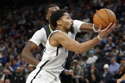 Nets superan a Wolves en alargue, con 34 de Bridges