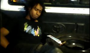 Apresan a ladrón de cables eléctricos que casi se electrocuta