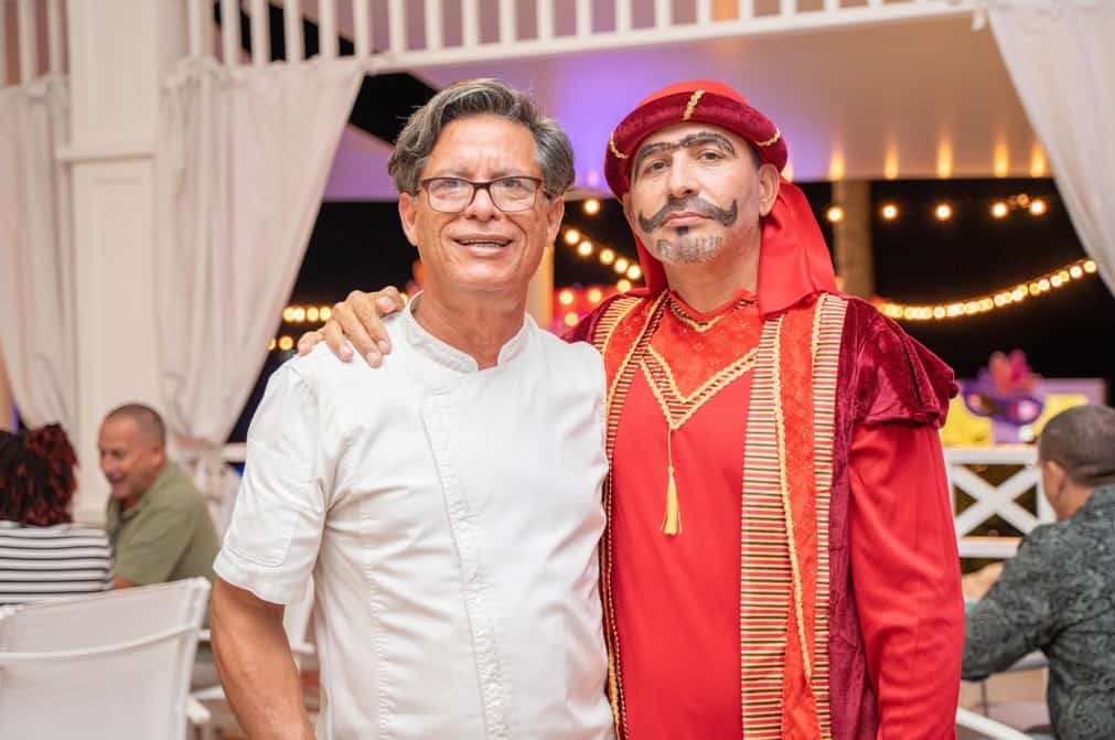 Alejandro Henríquez y Kelvin Santiago.