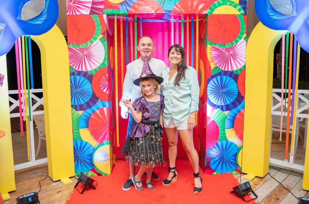 Ricardo Arias, Emilia Arias y Lina Rodríguez.