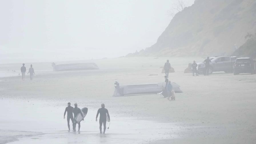 Ocho muertos por naufragio frente a costa de San Diego