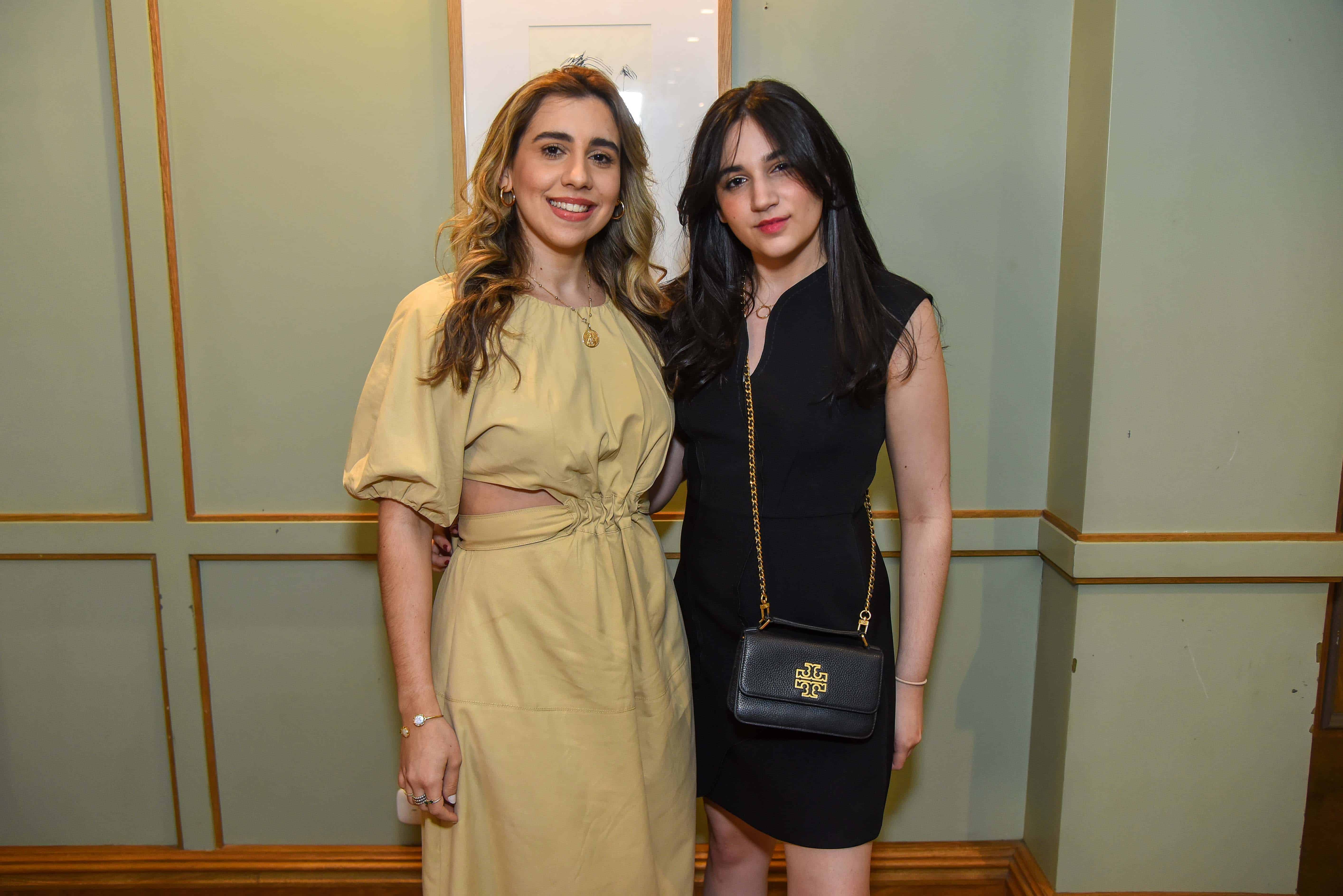 Laura Mathiss y Daniela Contreras. 