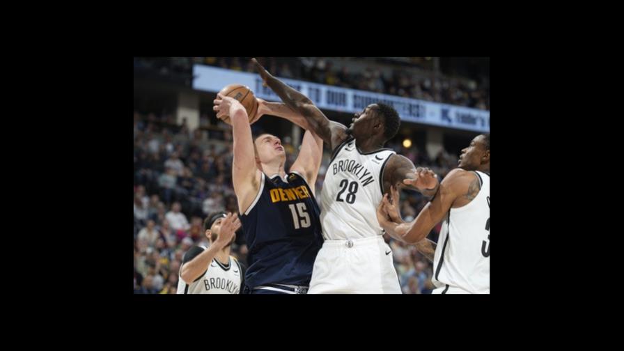 Nets derrotan a Nuggets, a pesar de triple doble de Nikola Jokic Nets derrotan a Nuggets, a pesar de triple doble de Nikola Jokic