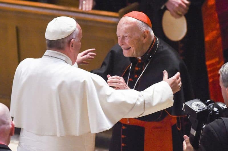 El excardenal McCarrick fue acusado de abuso sexual a un joven de 16 años.