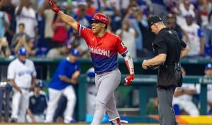 En fotos: Dominicana apel&oacute; al pl&aacute;tano power para vencer a Nicaragua en el Cl&aacute;sico Mundial de B&eacute;isbol