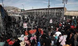 EEUU cierra puente fronterizo ante intento de ingreso masivo