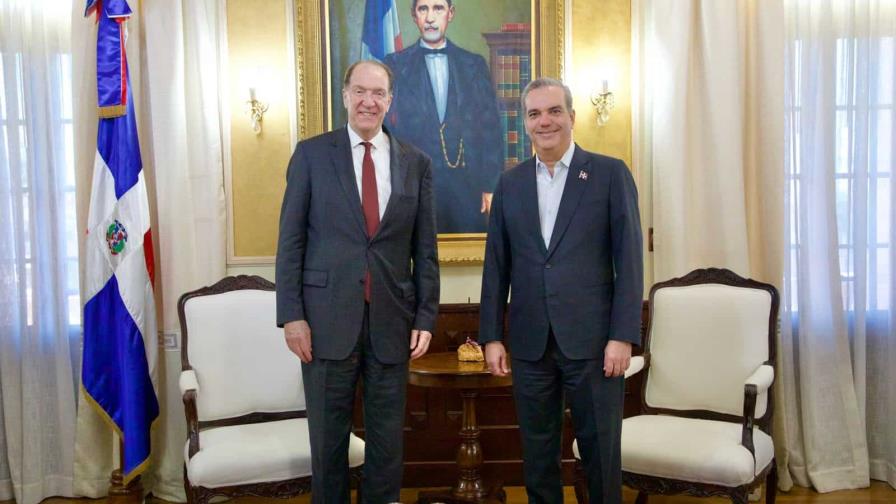 Presidente del Banco Mundial visita por primera vez RD y se reúne con Abinader Presidente del Banco Mundial visita por primera vez RD y se reúne con Abinader