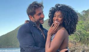 La reina de belleza Yaritza Reyes se compromete con su novio, el empresario polaco Marek Zmyslowski