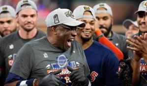 Dusty Baker marca la diferencia como m&aacute;nager en los Astros