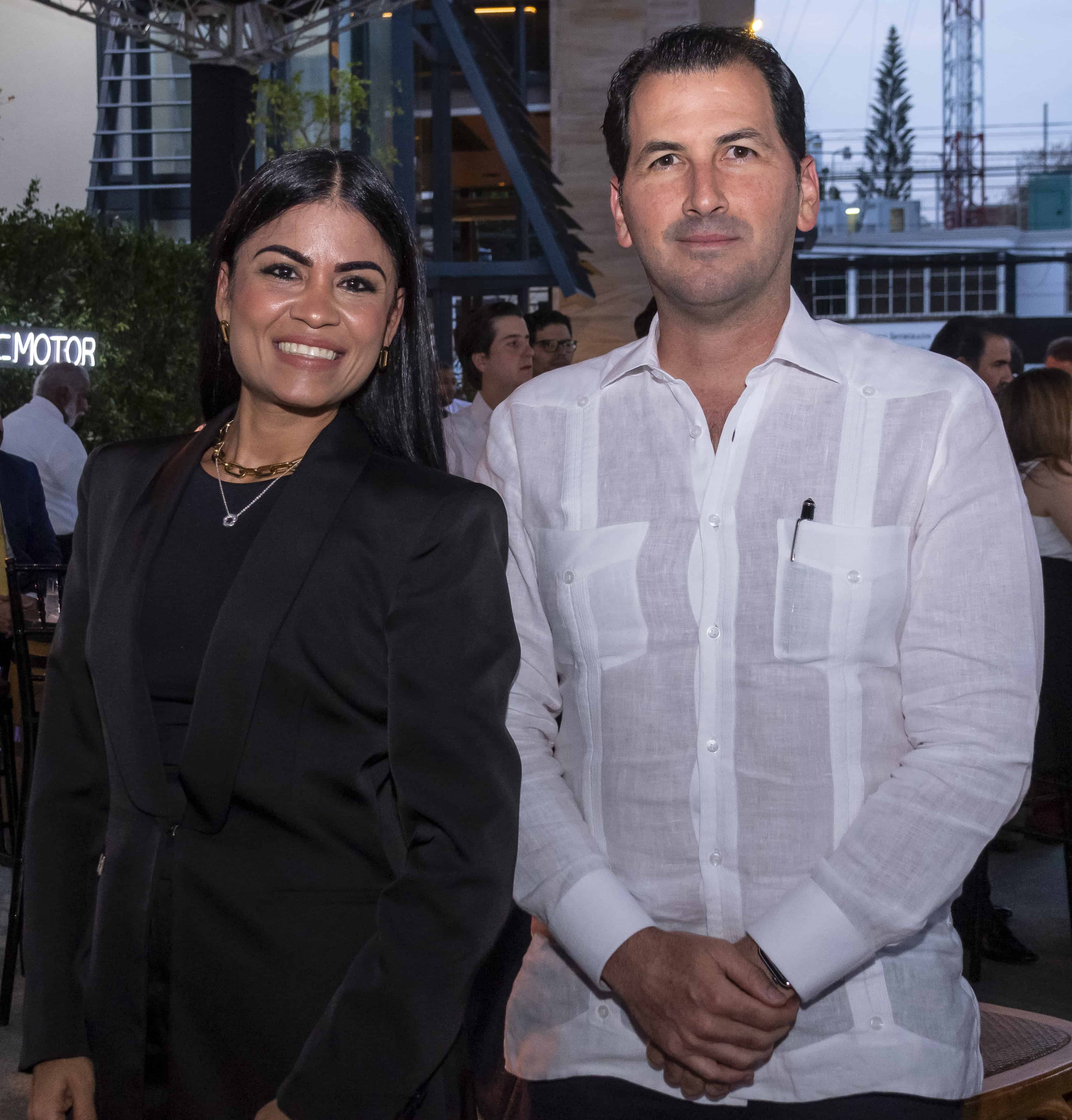 Karla Herrera y Jorge Gobaira.